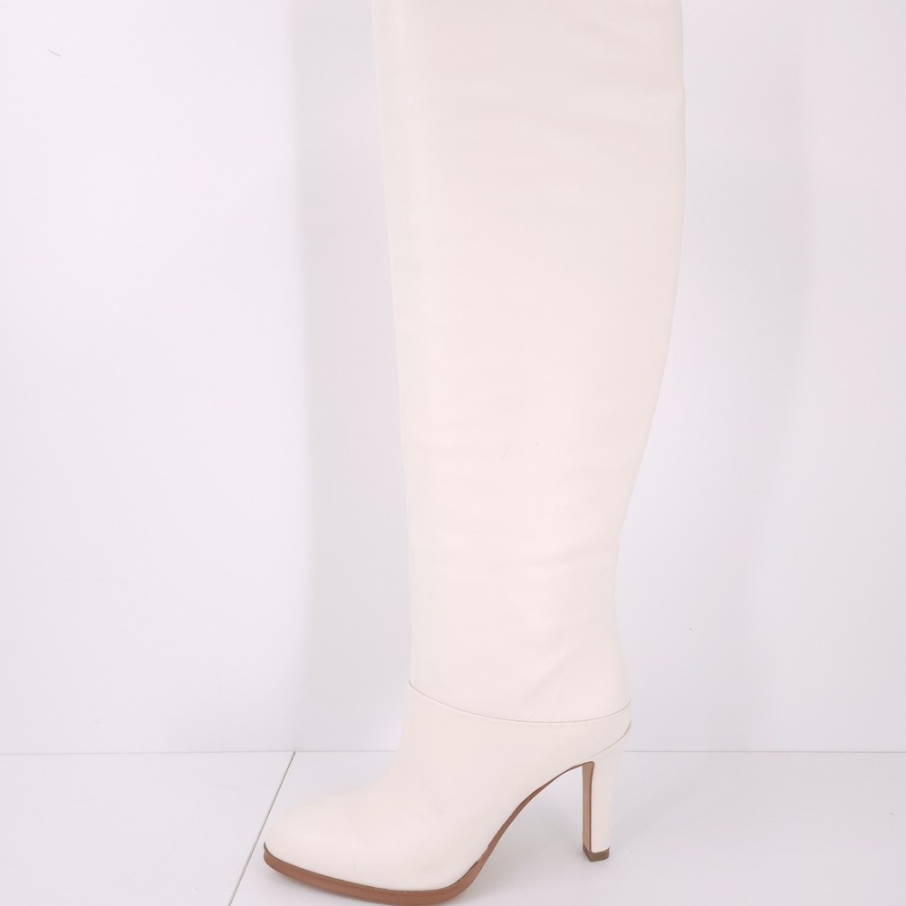 Vince Camuto‎ Sorina Coconut Cream Slouchy Stiletto Tall Boots Womens Size 8 M - Picture 15 of 16